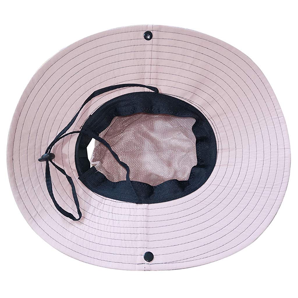 PALAY® Hat for Women Stylish Wide Brim Sun Hats for Women Summer Beach Hat with Ponytail Hole UPF 50+ UV Protection Mesh Bucket Packable Travel Cap Boating Fishing Outdoor X 2 Pink PALAY® Hat for Women Stylish Wide Brim Sun Hats for Women Summer Beach Hat with Ponytail Hole UPF 50+ UV Protection Mesh Bucket Packable Travel Cap Boating Fishing Outdoor X 2 Pink